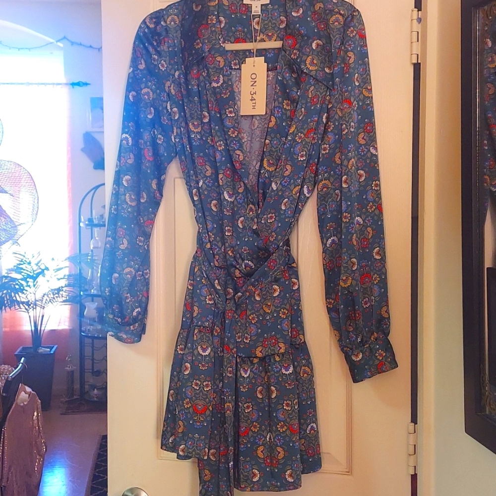 Quiet luxury boho style dress